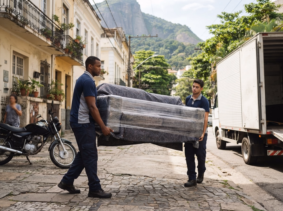 Transporte de móveis por frete